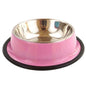 SolPaws™ Premium Stainless Steel Non-Slip Pet Bowl - Durable & Colorful Feeding Solution