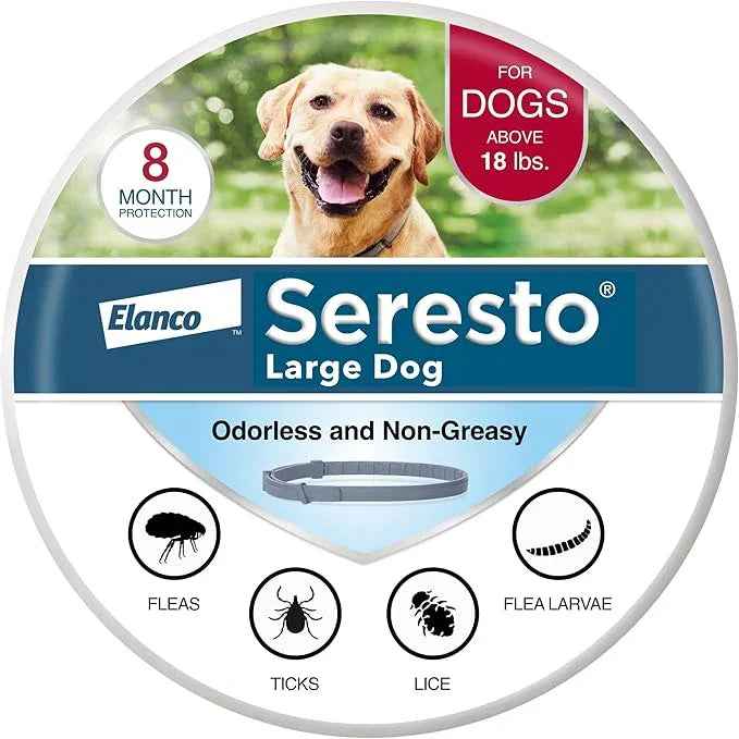 8-Month Flea and Tick Prevention Collar for Dogs & Cats