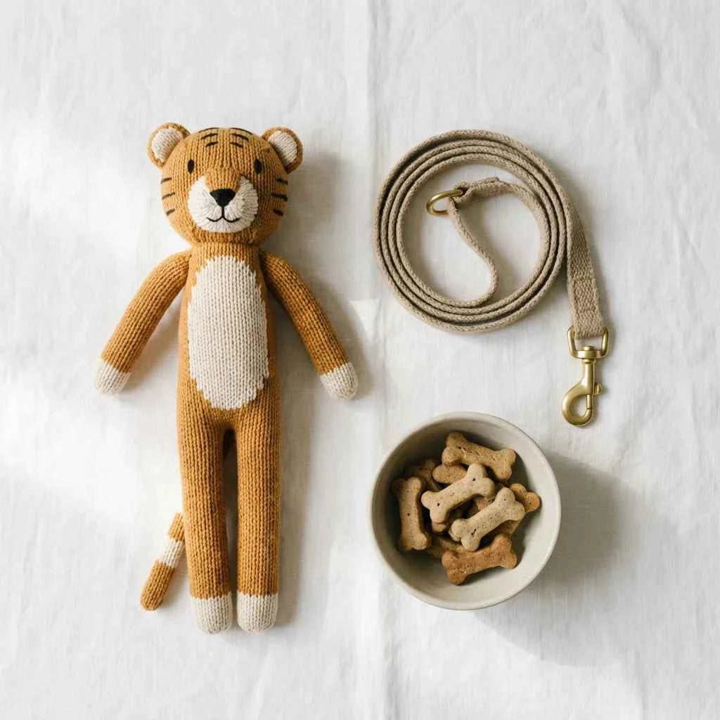 SolPaws Stuffing-Free Squeaky Plush Pet Toy - Safe & Interactive