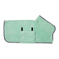 SolPaws™ Ultra-Absorbent Pet Microfiber Bathrobe - Quick-Dry Soft Bath Towel for Dogs & Cats
