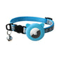 Safety AirTag Pet Collar - Reflective with Cat-Ear Breakaway Buckle