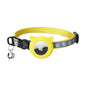 Safety AirTag Pet Collar - Reflective with Cat-Ear Breakaway Buckle