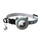 Safety AirTag Pet Collar - Reflective with Cat-Ear Breakaway Buckle