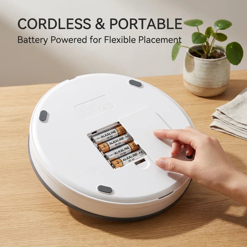 SolPaws™ 6 - Meal Automatic Pet Feeder - 24H Smart Timer & Portion Control - SolPaws C2h1
