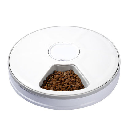 SolPaws™ 6 - Meal Automatic Pet Feeder - 24H Smart Timer & Portion Control - SolPaws C2h1