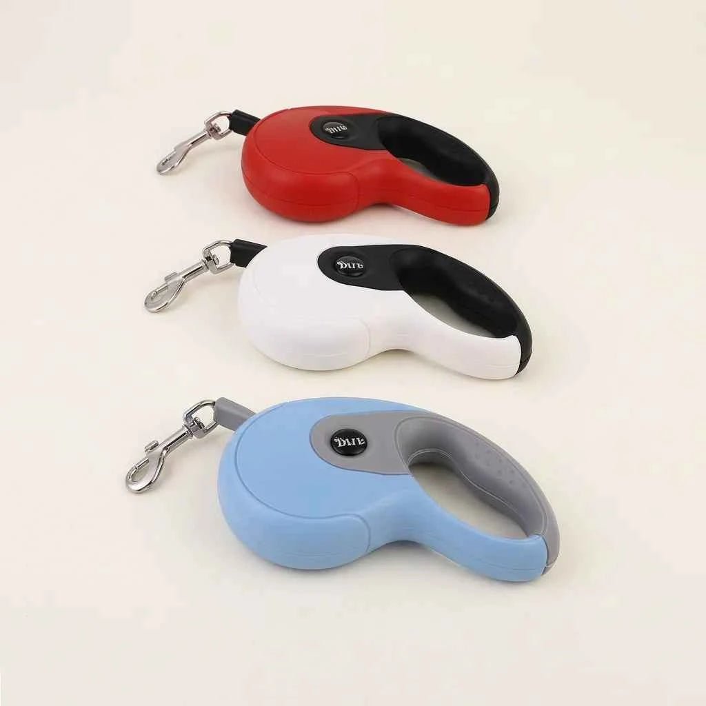 SolPaws™ Automatic Retractable Dog Leash - One - Button Control Heavy Duty Extending Pet Lead - SolPaws C2h1
