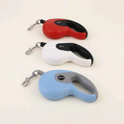 SolPaws™ Automatic Retractable Dog Leash - One - Button Control Heavy Duty Extending Pet Lead - SolPaws C2h1