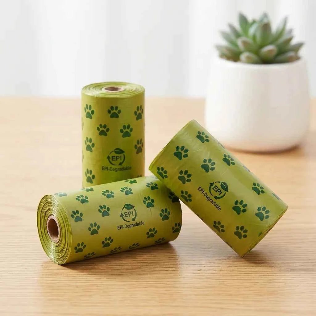 SolPaws™ Biodegradable Pet Waste Bags - Eco - Friendly, Leak - Proof & Extra Thick with EPI Technology - SolPaws C2h1