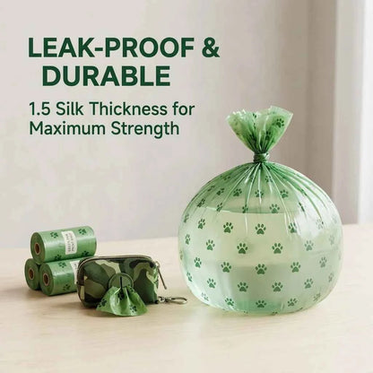 SolPaws™ Biodegradable Pet Waste Bags - Eco - Friendly, Leak - Proof & Extra Thick with EPI Technology - SolPaws C2h1