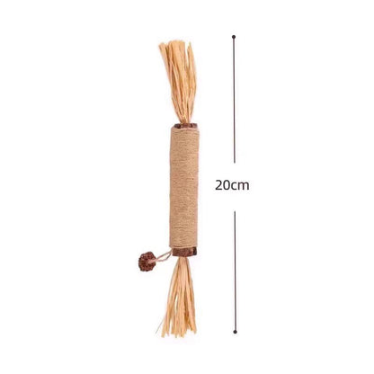 SolPaws™ Natural Silvervine Molar Stick - Premium Dental Care & Stress Relief Toy for Cats - SolPaws C2h1