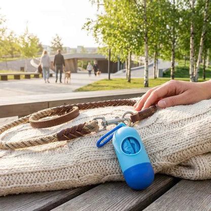 SolPaws™ Pet Waste Bag Dispenser - Portable & Compact Capsule Holder for Travel - SolPaws C2h1