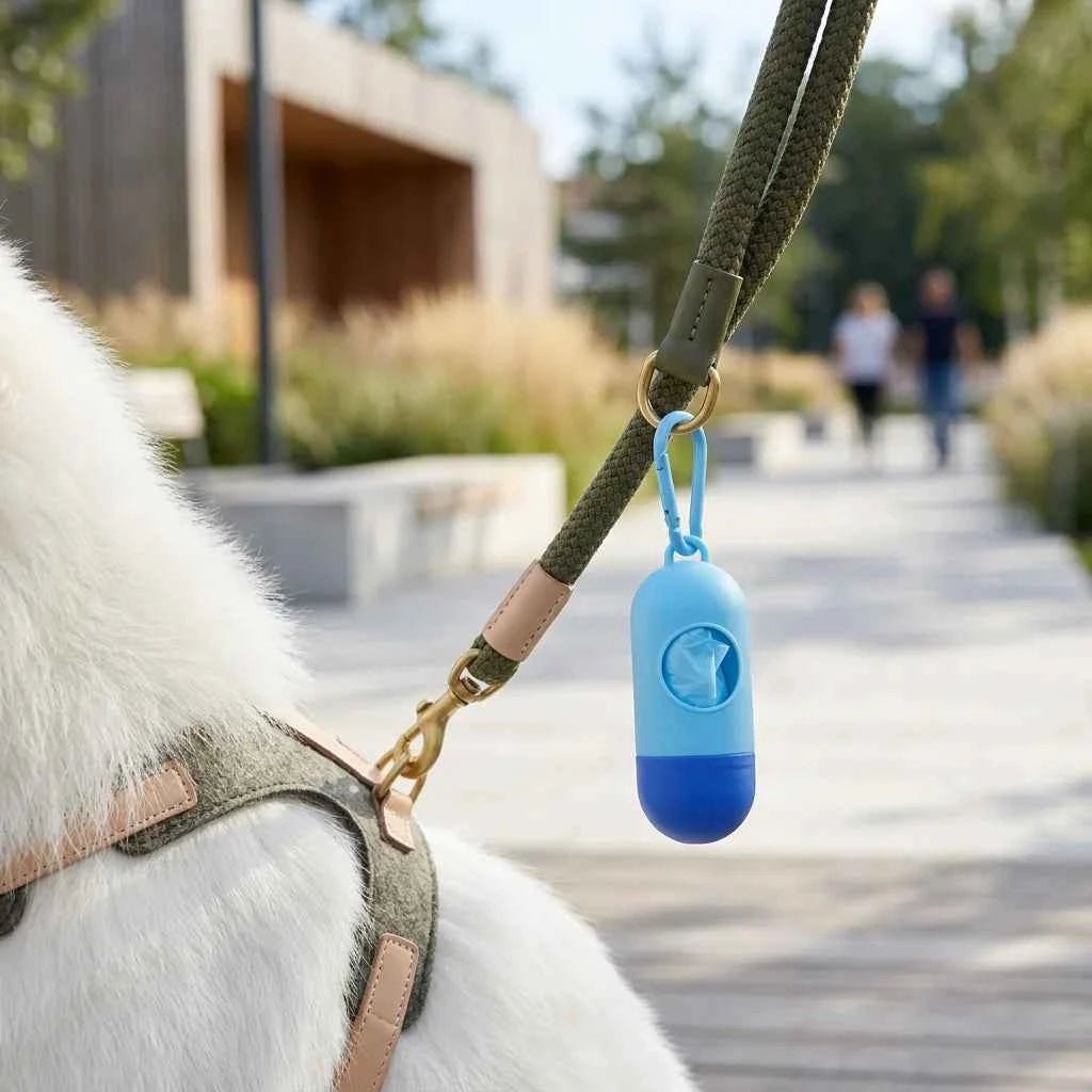 SolPaws™ Pet Waste Bag Dispenser - Portable & Compact Capsule Holder for Travel - SolPaws C2h1