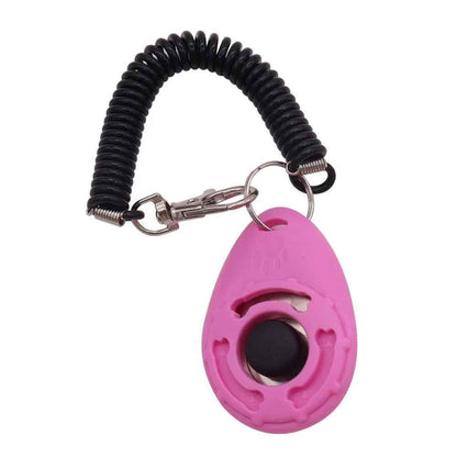 SolPaws Professional Pet Training Clicker - Crisp Sound & Wrist Strap