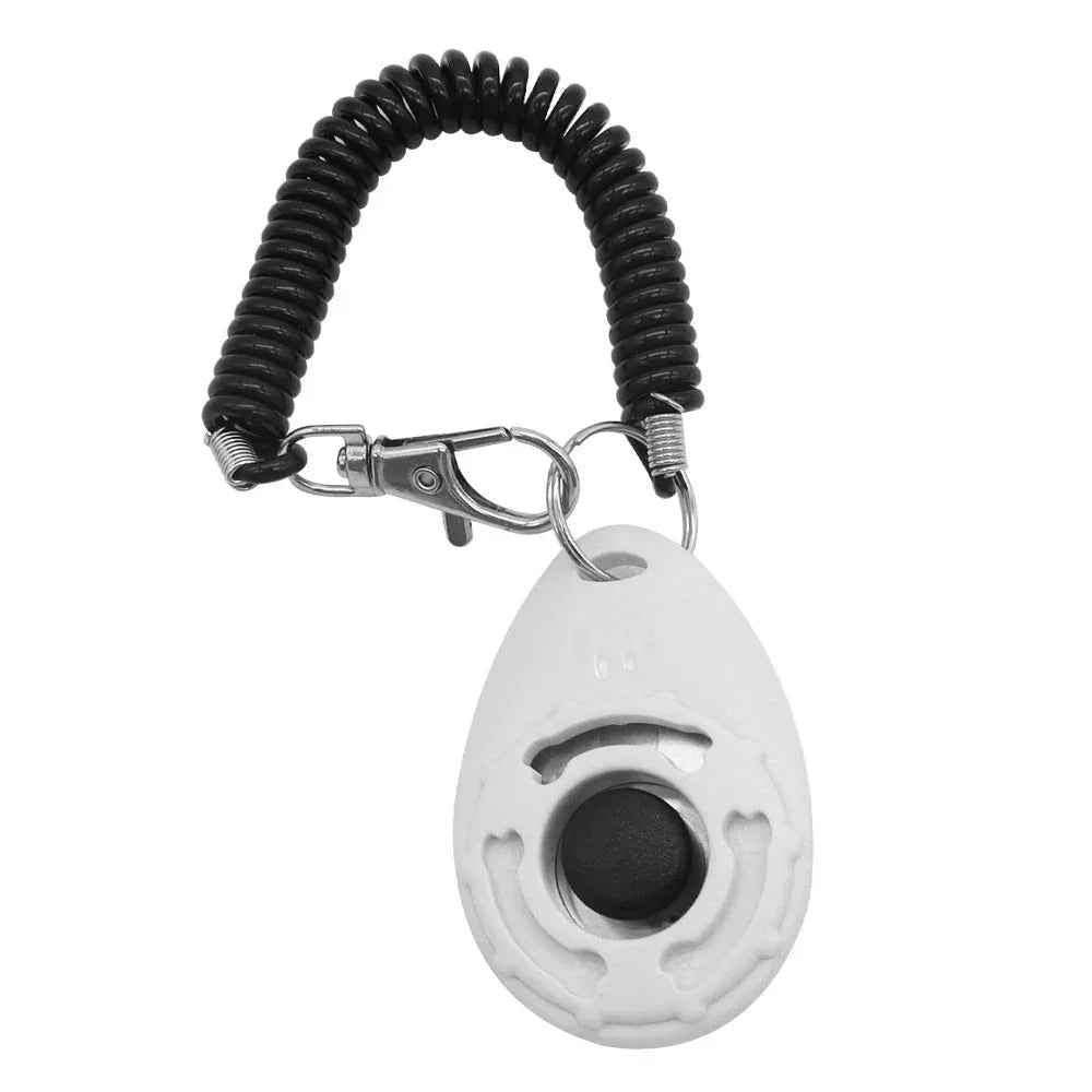 SolPaws Professional Pet Training Clicker - Crisp Sound & Wrist Strap