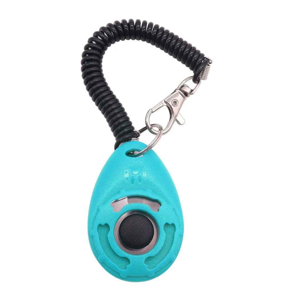 SolPaws Professional Pet Training Clicker - Crisp Sound & Wrist Strap