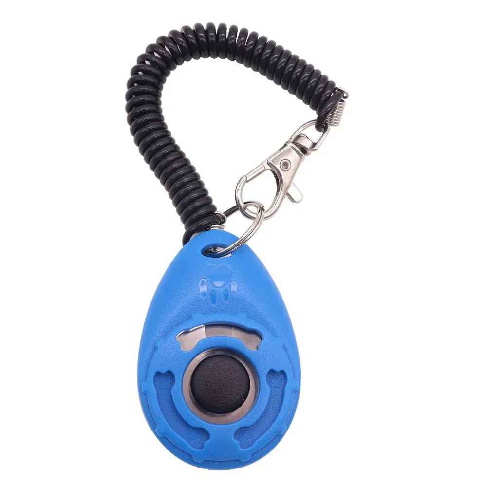 SolPaws Professional Pet Training Clicker - Crisp Sound & Wrist Strap