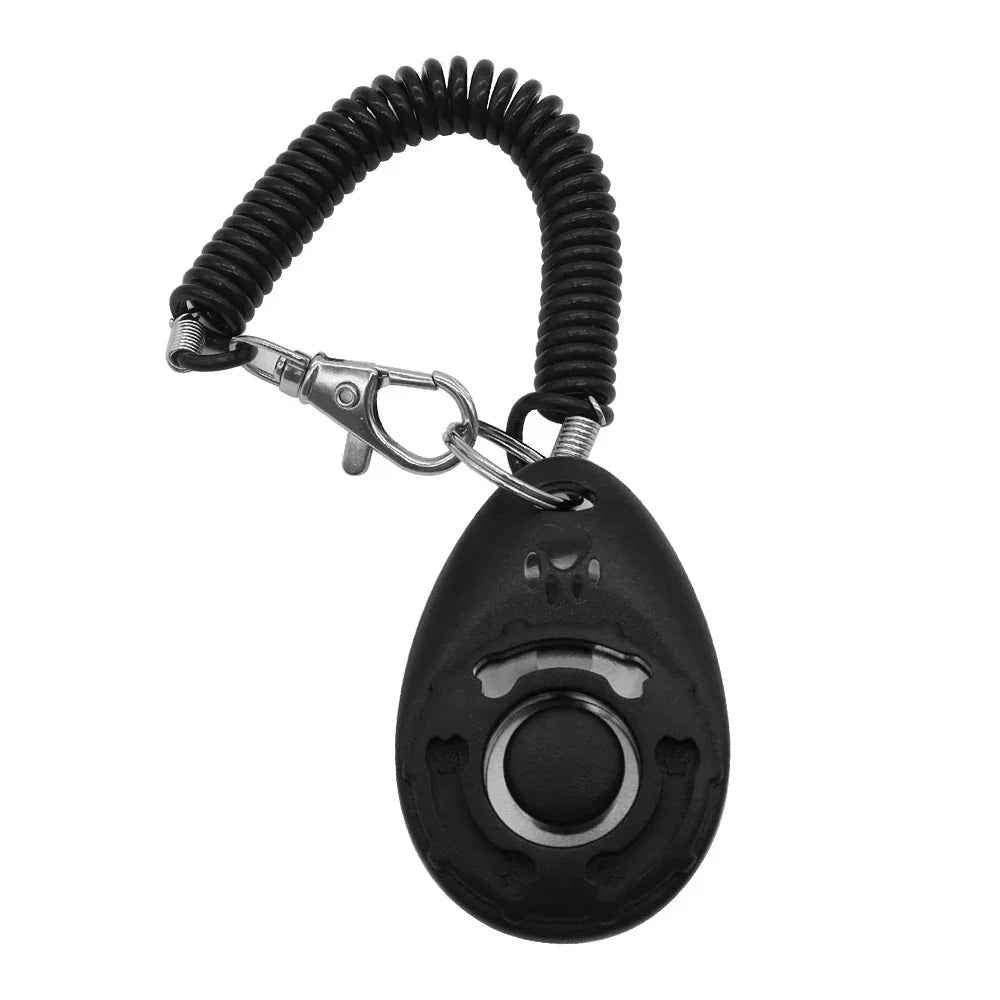 SolPaws Professional Pet Training Clicker - Crisp Sound & Wrist Strap