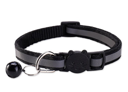SolPaws™ Reflective Safety Pet Collar - Adjustable with Quick-Release Buckle & Bell - SolPaws C2h1