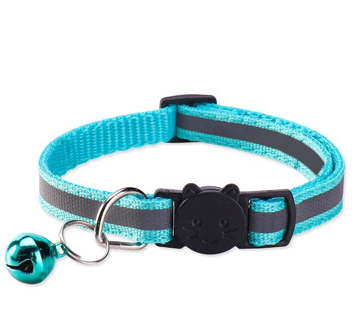SolPaws™ Reflective Safety Pet Collar - Adjustable with Quick - Release Buckle & Bell - SolPaws C2h1