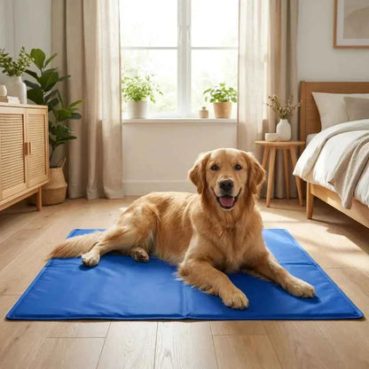SolPaws Self-Cooling Pet Mat - Instant Gel Cooling Solution for Dogs & Cats
