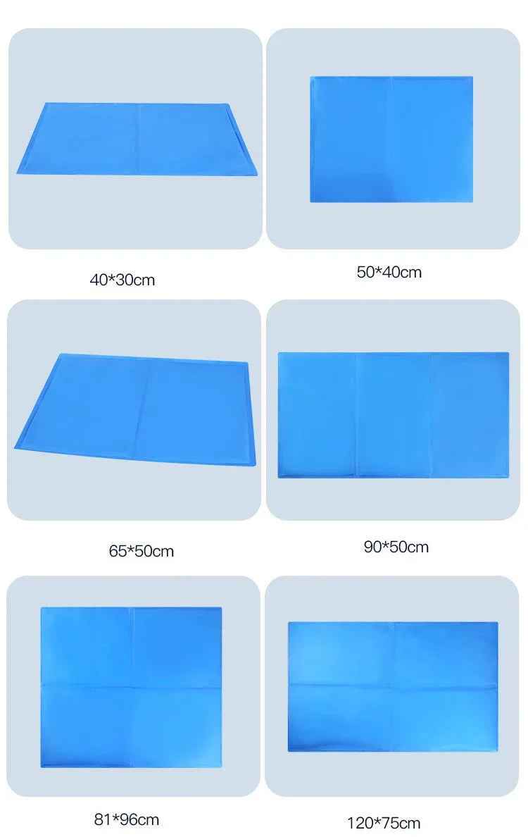SolPaws Self-Cooling Pet Mat - Instant Gel Cooling Solution for Dogs & Cats