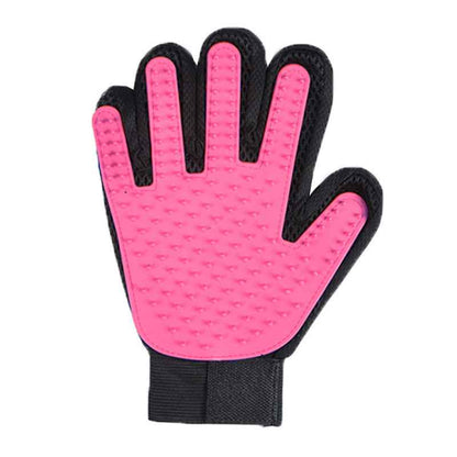 SolPaws™ Silicone Pet Grooming Glove - 255 Tips Enhanced Five - Finger Design for Effective Grooming and Massage - SolPaws C2h1