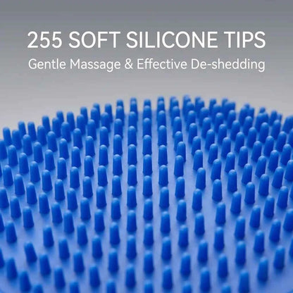 SolPaws™ Silicone Pet Grooming Glove - 255 Tips Enhanced Five - Finger Design for Effective Grooming and Massage - SolPaws C2h1