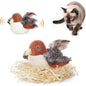 SolPaws Smart Sensing Vibrating & Chirping Bird Cat Toy - Realistic Fun - SolPaws C2h1