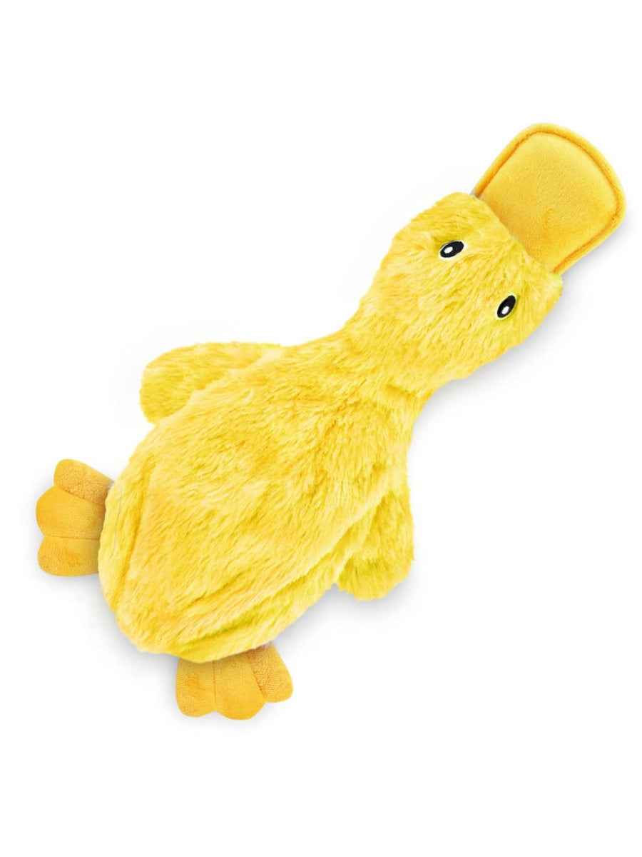 SolPaws Squeaky Plush Duck Pet Toy - Durable & Teeth Grinding - SolPaws C2h1