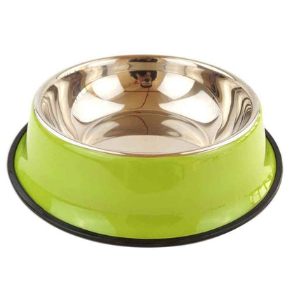 SolPaws™ Stainless Steel Pet Bowl - Premium Non - Slip & Durable Feeding Solution - SolPaws C2h1