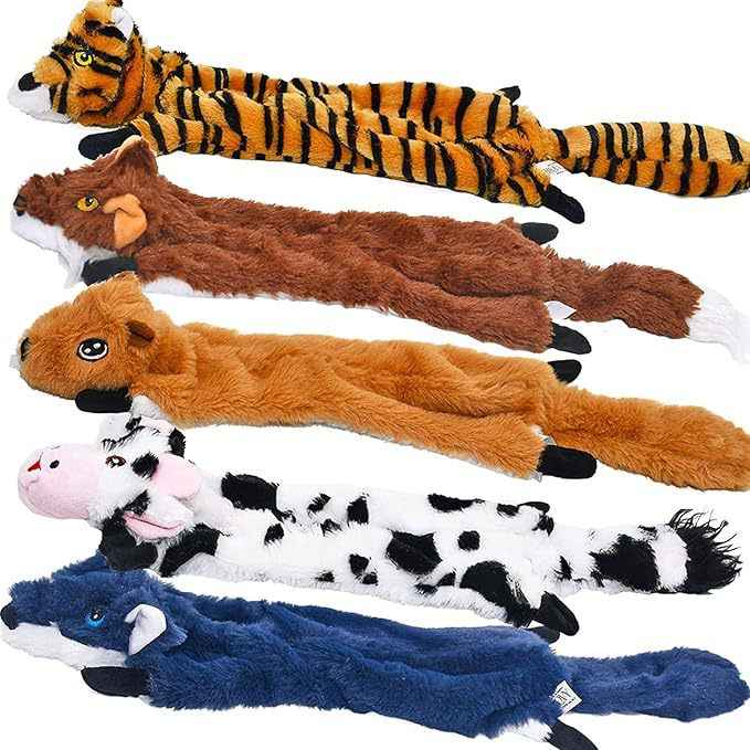 SolPaws Stuffing - Free Squeaky Plush Pet Toy - Safe & Interactive - SolPaws C2h1