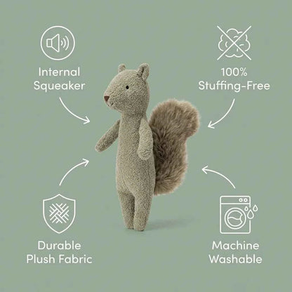SolPaws Stuffing - Free Squeaky Plush Pet Toy - Safe & Interactive - SolPaws C2h1