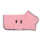 SolPaws™ Ultra - Absorbent Pet Microfiber Bathrobe - Quick - Dry Soft Bath Towel for Dogs & Cats - SolPaws C2h1