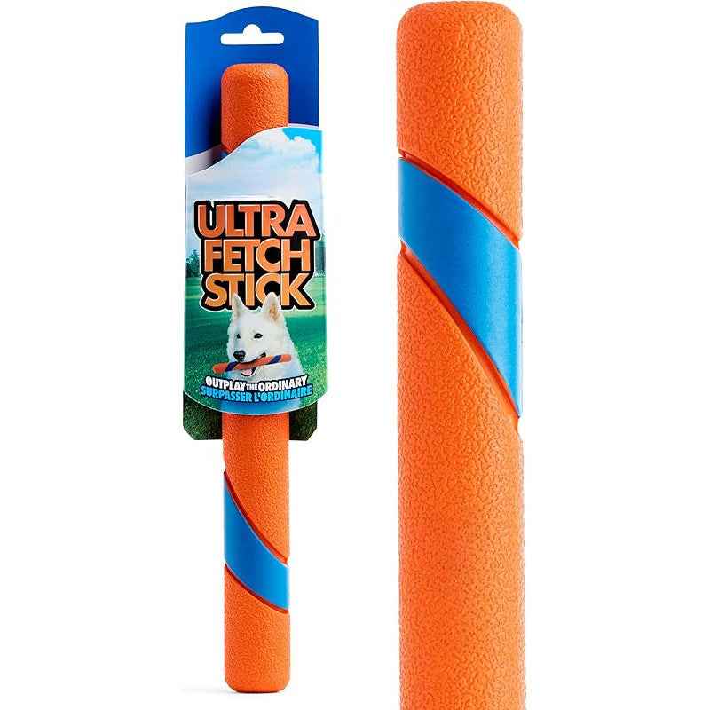 SolPaws Ultra Fetch Stick - 12 - inch Interactive Outdoor Dog Toy - SolPaws C2h1